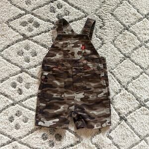 Carter’s camo overalls